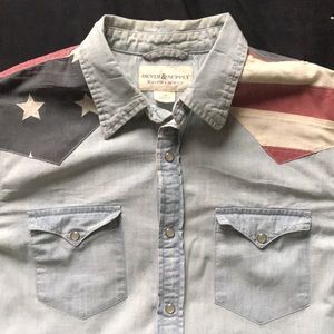 Denim & Supply Short Sleeve Botton Up